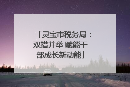 灵宝市税务局：双措并举 赋能干部成长新动能