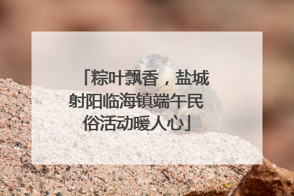 粽叶飘香，盐城射阳临海镇端午民俗活动暖人心