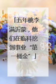 五年桃李满沂蒙，他们在临科挖到事业“第一桶金”