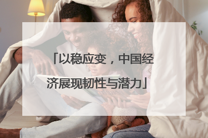 以稳应变，中国经济展现韧性与潜力