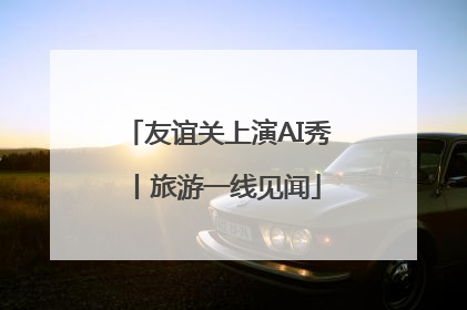 友谊关上演AI秀丨旅游一线见闻