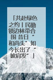 共赴绿色之约丨民勤锁边林带合围 昔日“和尚头”如今长出了“披肩发”