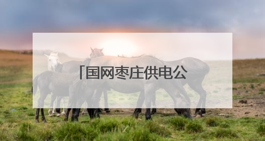 国网枣庄供电公司融合升级城区低压网格化服务