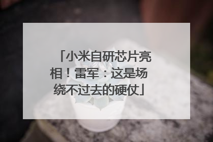 小米自研芯片亮相！雷军：这是场绕不过去的硬仗