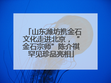 山东潍坊携金石文化走进北京，“金石宗师”陈介祺罕见珍品亮相