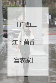 广西三江：菌香富农家