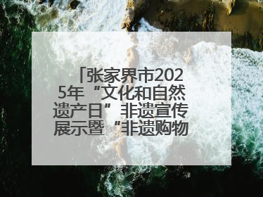 张家界市2025年“文化和自然遗产日”非遗宣传展示暨“非遗购物节”活动在慈利县盛大启幕