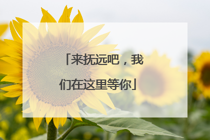 来抚远吧，我们在这里等你