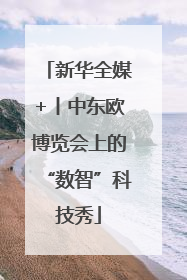新华全媒+丨中东欧博览会上的“数智”科技秀
