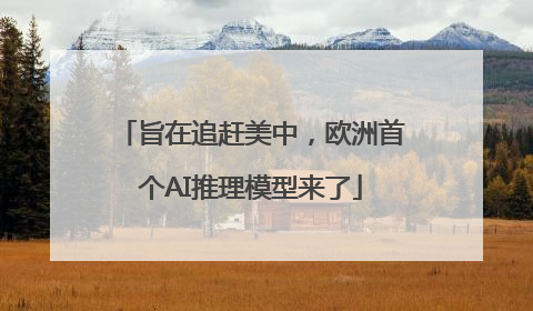 旨在追赶美中，欧洲首个AI推理模型来了