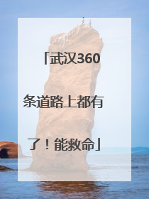 武汉360条道路上都有了！能救命