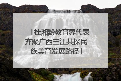 桂湘黔教育界代表齐聚广西三江共探民族美育发展路径