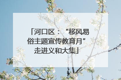 河口区：“移风易俗主题宣传教育月”走进义和大集