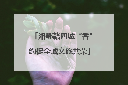 湘鄂赣四城“香”约促全域文旅共荣
