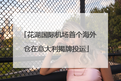 花湖国际机场首个海外仓在意大利揭牌投运