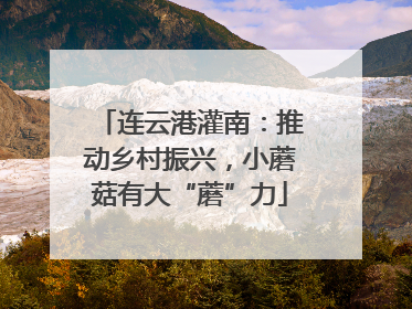 连云港灌南：推动乡村振兴，小蘑菇有大“蘑”力