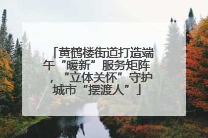黄鹤楼街道打造端午“暖新”服务矩阵，“立体关怀”守护城市“摆渡人”