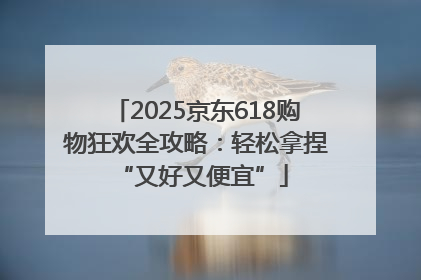 2025京东618购物狂欢全攻略：轻松拿捏 “又好又便宜”