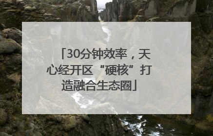 30分钟效率，天心经开区“硬核”打造融合生态圈